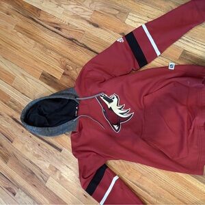 Adidas Red and Gray Women's Jacket